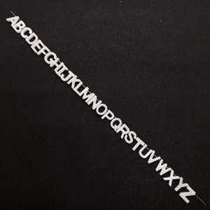 <span class=keywords><strong>Letras</strong></span> de Nácar de Agua Dulce al por Mayor, <span class=keywords><strong>Letras</strong></span> de Madreperla, Cuentas de Concha, Cuentas del Alfabeto para Hacer Joyería DIY - Product Image 5