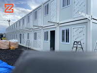 Rumah Kontainer Lipat Tipe Z untuk Penggunaan Apartemen dan Kantor Rumah Kontainer Lipat