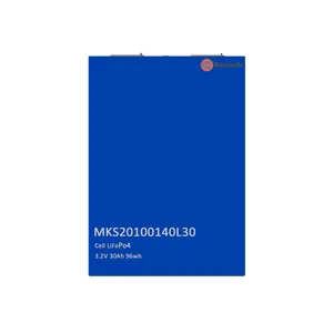 טובה איכות נטענת 3.2V 30Ah 100Ah מנסרתי 3.2V לקטנוע דואר מערכת עם Lifepo4 תא סוללה משולב