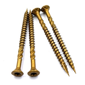 สกรูยึดพื้นระเบียง หัว Torx  เคลือบ Ruspert  แบบเจาะเกลียวเอง  ชุบสังกะสี  สแตนเลส  หัว CSK - Product Image 6