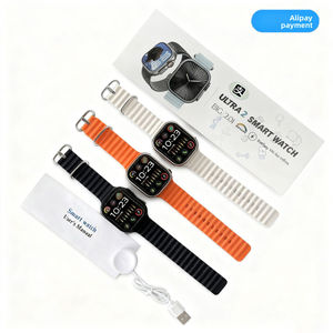 <span class=keywords><strong>Montre</strong></span> <span class=keywords><strong>connectée</strong></span> Ultra2 la plus vendue en Europe et aux États-Unis, Smart Island avec Alipay, NFC, appels Bluetooth, <span class=keywords><strong>montre</strong></span> Ultra3 - Product Image 1