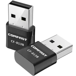 Горячая Распродажа 650 Мбит/с мини-Bluetooth 4.2USB беспроводной адаптер COMFAST CF-813B USB2.0 беспроводная сетевая карта для ПК