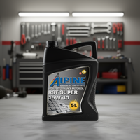 Fabriqué en Allemagne Alpine RST Super SAE 15W-40 Huile de base pour lubrifiant automobile haute performance 5L Huile moteur