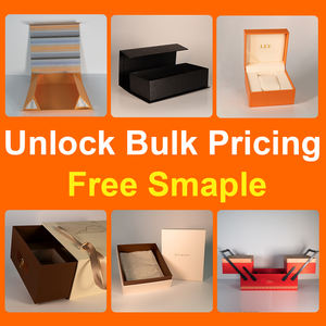 Boîte en papier écologique FSC avec fermeture magnétique pour bijoux, <span class=keywords><strong>couvercle</strong></span> rabattable personnalisé - Product Image 6