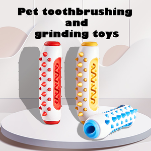 निर्माता प्रत्यक्ष आपूर्ति टिकाऊ चउ दांतों की सफाई कुत्ते के पर्यावरण अनुकूल tpr पालतू जानवरों की आपूर्ति टूथब्रश हड्डी खिलौना नई प्लास्टिक की आपूर्ति करता है - Product Image 3