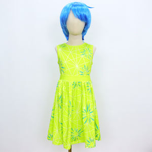 Nueva llegada Inside Out 2 Joy Kids Girl Cosplay <span class=keywords><strong>disfraz</strong></span> conjunto niños TV película <span class=keywords><strong>disfraz</strong></span> para Halloween - Product Image 4