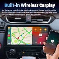 Radio para Auto con Pantalla IPS de 10.33 Pulgadas, Android 13, DSP, para CR-V 2019-2022, Reproductor Multimedia, Navegación GPS, CarPlay Inalámbrico, Estéreo
