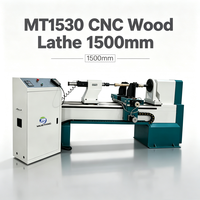 Machine à tournage CNC pour le bois Mustang MT1530 à un axe et deux lames à vendre