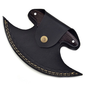 Couteau à pizza professionnel LEGACY BLADES, durable, antidérapant, en acier Damas, manche en bois, outil de découpe de cuisine durable et tranchant, luxe - Product Image 2