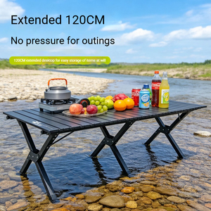 <span class=keywords><strong>Mesa</strong></span> Plegable de Acero al Carbono para Acampar, Portátil, Resistente al Agua, Ecológica y Personalizable, Ideal para <span class=keywords><strong>Playa</strong></span> y Exteriores - Product Image 4