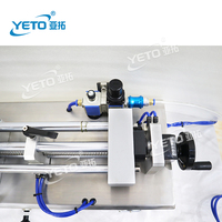 Machine automatique pneumatique haute performance YETO pour crèmes cosmétiques, lotions, gels, jus, sauces tomate, pâtes de noix et beurre de cacahuète