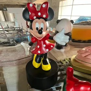 Escultura Grande de Fibra de Vidrio de <span class=keywords><strong>Mickey</strong></span> Mouse para Decoración de Inauguración de Tiendas y Adornos para Sala de Estar - Product Image 3