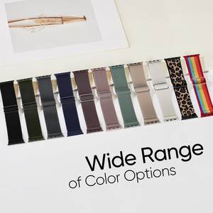 Bracelet de sport en nylon pour Apple Watch Series 10 46 mm, compatible avec les séries 11, 9, 8, SE, 3, 45 mm, 44 mm, 42 mm et <span class=keywords><strong>IWatch</strong></span> Ultra 2 - Product Image 2