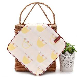 6 Layer Gauze Face Towel Children's High-Quality Soft Padded Burp <b>Cloth</b> Cotton Baby Back Towel - Product Image 4