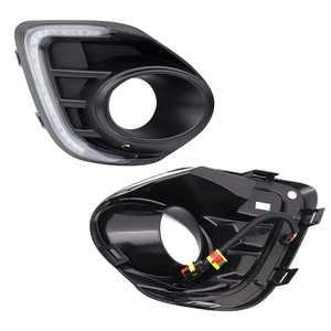 Led ban ngày chạy đèn DRL với Sương Mù Ánh sáng lần lượt tín hiệu đèn lắp ráp phù hợp cho Mitsubishi Lancer 2016 2017 2018 2019 - Product Image 5