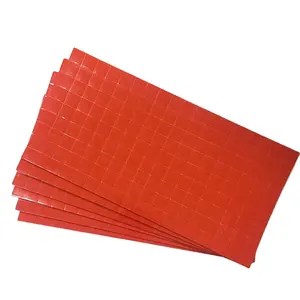 Factory Supplier 18*18*3+1mm Adhesive Backed EVA Rubber with Cling Foam Glass Buffer Separator Pads