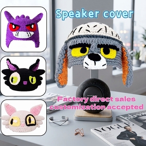 Gorro de Punto Hecho a Mano con Bordado 3D de Dibujos Animados, Gorro de Invierno Acrílico Cálido y Divertido, Inventario Limitado en Oferta - Product Image 5