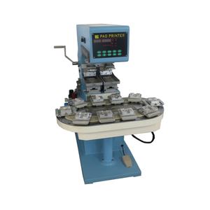 Two-Color Open Inkwell Pad Printing <b>Machine</b> Conveyor Automatic Grade Bottle/Cup Label <b>Printer</b> Gravure Plate New Used Available - Product Image 1