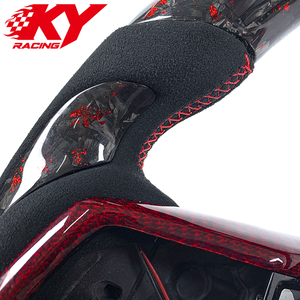 Volante deportivo personalizado de fibra de carbono y cuero con LED RPM para BMW G20 G22 G30 G80 G82 G87 G11 G12 G05 M3 M4 M5 X3 X5 X7 X5M - Product Image 2