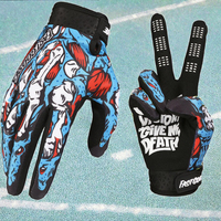 Gants de cyclisme pour hommes et femmes, avec coussinets en gel à mémoire de forme, gants de vélo à doigts entiers, respirants, absorbant les chocs, compatibles avec les écrans tactiles, pour l'extérieur