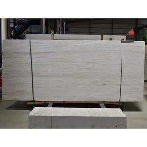 UnionStone Italy Modern Design Super White Travertine Slab Honed <b>Marble</b> Waterproof Flooring Wall Stone Polished Big Apartment - Product Image 1