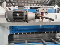 Presse plieuse semi-automatique CNC 4+1 axes à prix d'usine, électro-hydraulique, servo, avec pompe moteur haute productivité DA53T