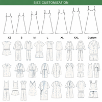 Pyjama en mousseline de coton, lin, bambou et soie personnalisé 100 % coton pour femme, chemise de nuit pour femme et fille, ensemble de pyjama pour femme