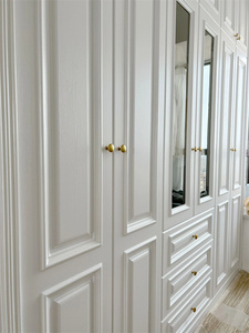 Customized Modern <strong>Wardrobe</strong> Bedroom Furniture Durable Cabinet <strong>Wardrobe</strong> <strong>Set</strong> with Drawers in <strong>White</strong> - Product Image 6