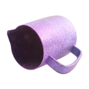 Jarra de Titanio Puro para Espumar Leche con Textura de Cristal, Jarra Ligera para Vaporizar Café Espresso para Barista Latte Art - Product Image 6