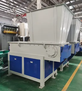 Plastic Shredding / Shredder Machine Pipe Profile Film Waste Recycling Machine