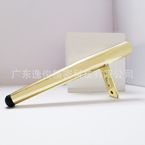 Gold <b>Sofa</b> <b>Legs</b> 250Mm Carbon Steel Heavy Duty Minimalist Design <b>For</b> Furniture - Product Image 1