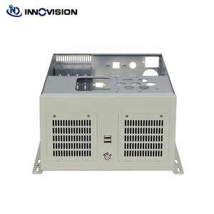 Wall Mount Industriële <span class=keywords><strong>Computer</strong></span> Chassis IPC6204 Schoen-Box Ipc Case Voor 4Slots Matx Industriële Board - Product Image 3