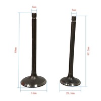 Soupape de moteur de moto en gros, soupape d'admission et d'échappement de moteur de moto adaptée aux modèles Horwin CG350 HW350 HW300 LF300