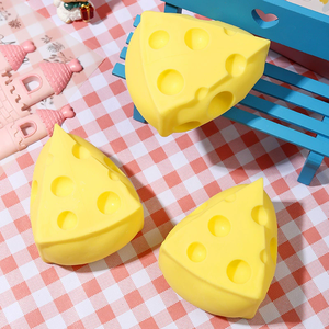 Jouet anti-stress en forme de fromage à presser, à récupération lente, pour enfants - Product Image 6