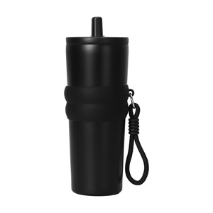 Vaso de acero inoxidable 316 con aislamiento y pajita para mujeres, para viajes. - Product Image 5