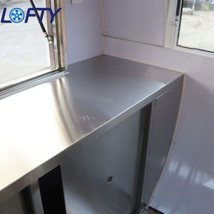 Camión de Cocina Móvil en Oferta, Carrito de Helados, Camioneta de Comida, Remolque de Comida Rápida, Carrito de Hot Dogs, Bar Móvil de Vino y Cerveza para Bodas - Product Image 2