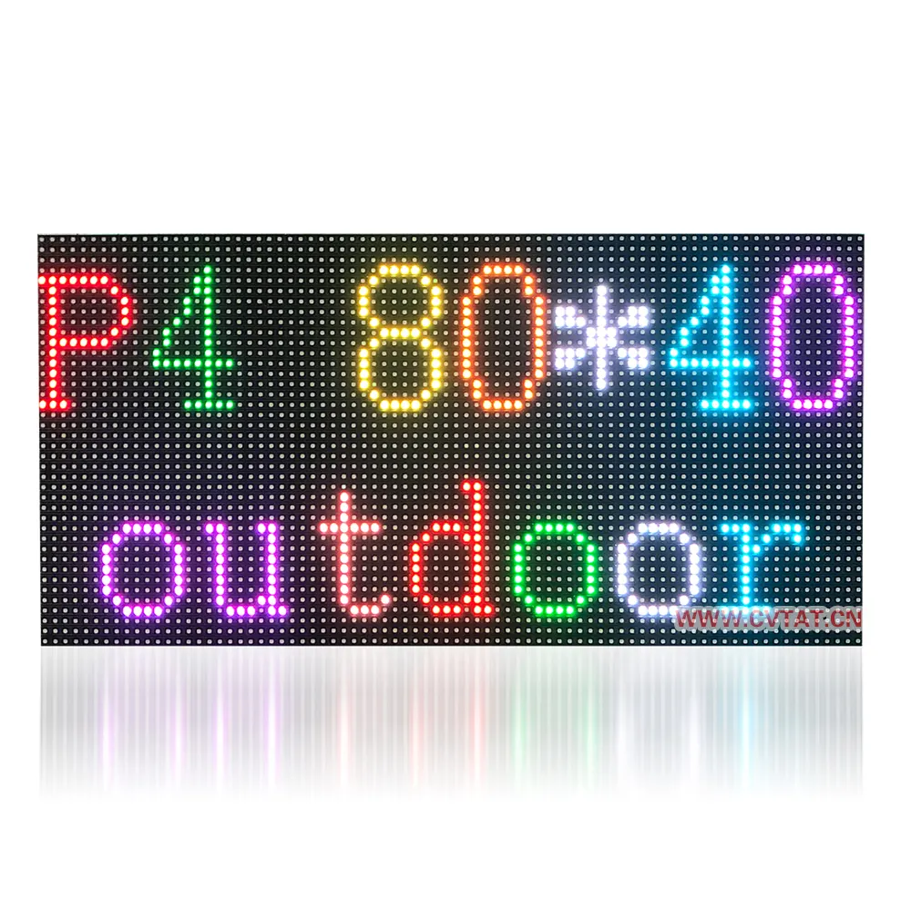 야외 Smd 320x160mm Rgb P10 P8 P6.67 P5 P4 P3 P2.5 P2 P1.86 P1.66 P1.25 Led 패널 Led 디스플레이 화면 모듈