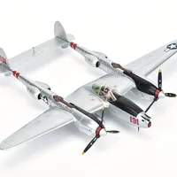 CM-A021 Hoge-Kwaliteit Tentoonstelling Gift Vechten Model P38 Vliegtuigen Model En Geschenken