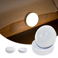 Lampe LED facile à installer avec aimant pour bébé et enfant, lampe de poche rechargeable à détecteur de mouvement LED, veilleuse