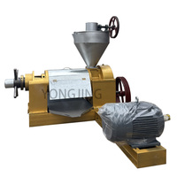 Presse à huile industrielle automatique ZS-95 pour huiles de soja, d'olive, de sésame et de noix - Pressage à froid et à chaud, capacité de 200 kg/h