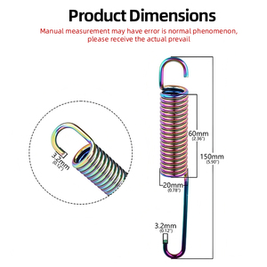 Ressort de béquille latérale universel en alliage de titane pour moto et scooter – Pièces modifiées durables – Vente en gros - Product Image 5
