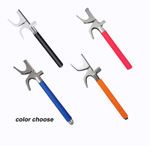 विरोधी चोरी कार के स्टीयरिंग व्हील लॉक यूनिवर्सल समायोज्य दूरबीन आत्मरक्षा कार के स्टीयरिंग व्हील लॉक - Product Image 6