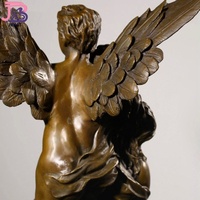 Sculpture de déesse moderne en bronze, finition aérographe, décoration artistique durable pour cadeaux de fêtes