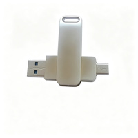 Flashdisk USB Type-C OTG Metal 2.0 3.0 1GB 2GB 4GB 8GB 16GB 32GB 64GB 128GB 256GB Logo Custom Grosir