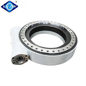 Profesional Dual Worm <span class=keywords><strong>Drive</strong></span> <span class=keywords><strong>Slewing</strong></span> Bearing SE17 Cross Roller <span class=keywords><strong>Slewing</strong></span> cincin hidrolik Motor <span class=keywords><strong>Slewing</strong></span> <span class=keywords><strong>Drive</strong></span> produk produsen - Product Image 2