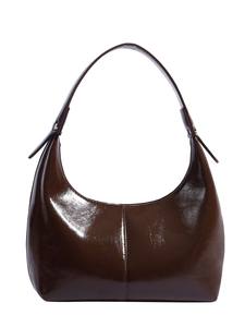 Sac à main vintage français de niche, bandoulière unique, fermeture éclair, effet texturé brillant huilé, pour printemps-été, couleur bonbon - Product Image 5