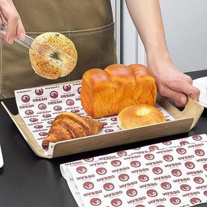 Factory Custom Logo PE Coated Food-grade Hamburger Deli Packaging Grease Proof Bake <b>Wrapping</b> <b>Paper</b> Coated Greaseproof <b>Paper</b> - Product Image 2