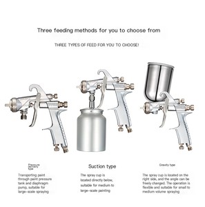 Hot Bán Gốc Nhật Bản Iwatas Wider2 Súng Phun W200 Lớn Tầm Cỡ Primer Phun Nhũ Tương Sơn Máy Keo Súng Phun - Product Image 6