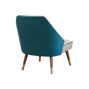 <span class=keywords><strong>Fauteuil</strong></span> d'accueil hall de l'hôtel salon moderne chaise d'appoint <span class=keywords><strong>velours</strong></span> de qualité supérieure rembourré canapé simple chaise villa de loisirs de luxe - Product Image 6