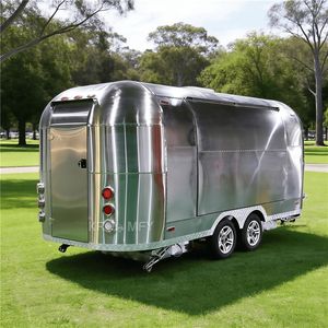 Remolque de Comida Móvil de Acero Inoxidable Totalmente Equipado para Panadería, Helados y Snacks - Product Image 2